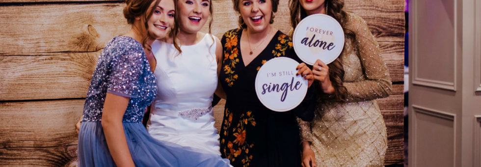 wedding photo booth - selfie station nashville