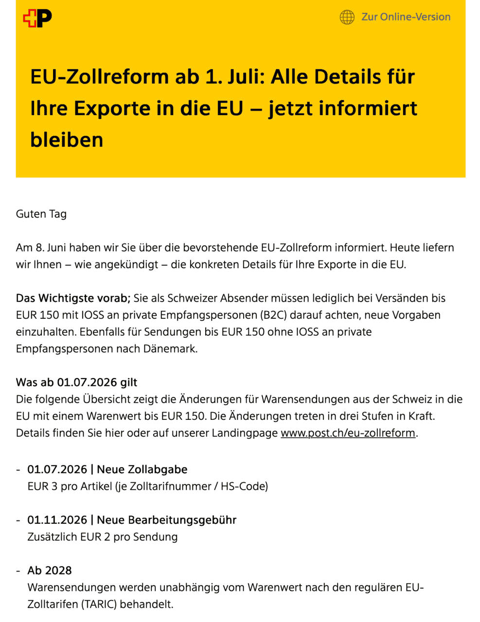 News zu Auslandssendungen