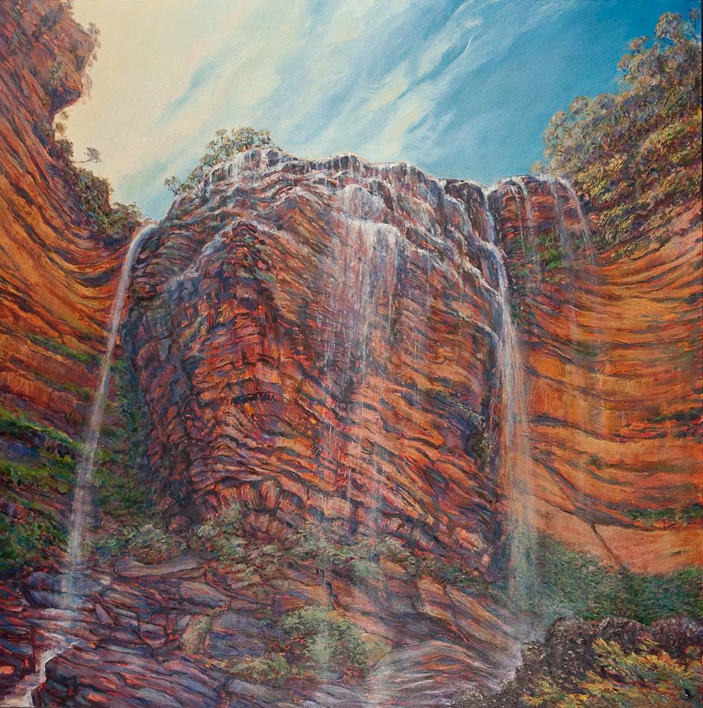 Wentworth Falls (Nova Gales do Sul, Austrália, Meredith Cooper)