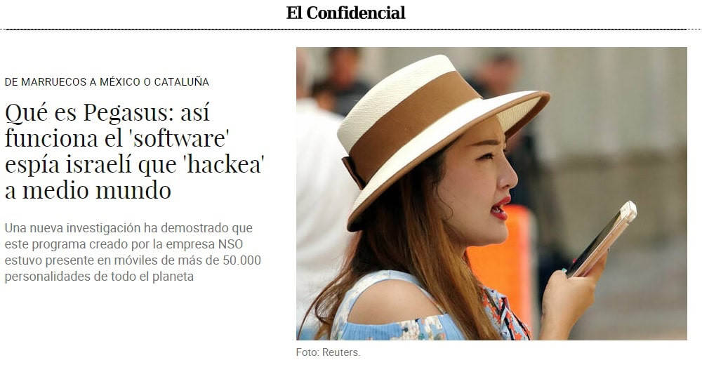 Detección de Malware espía: Pegasus.