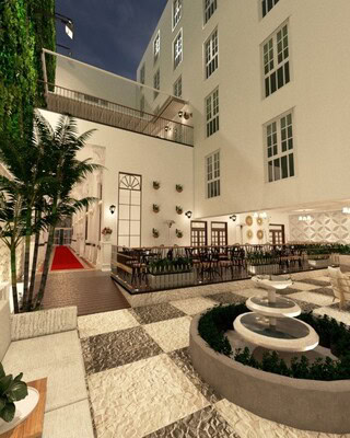 HOTEL JUNÍN - PATIO INTERIOR