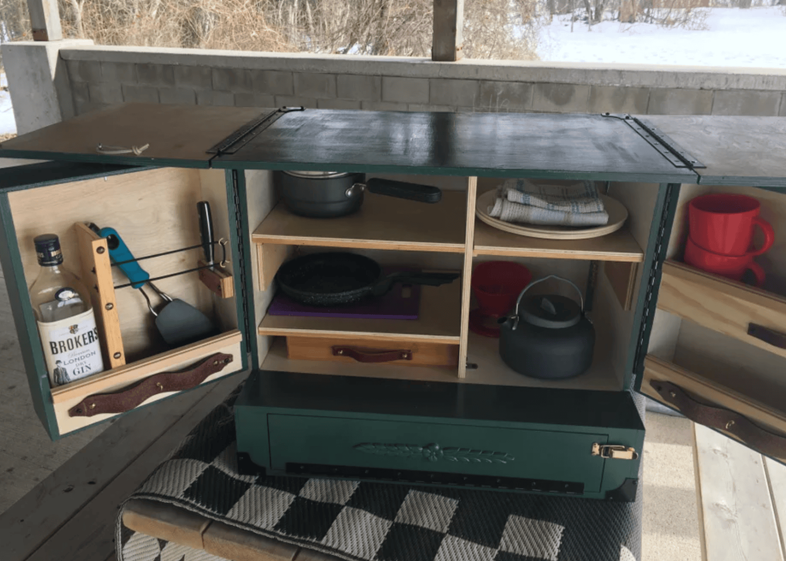 The Camping Kitchen Box Chuck Box