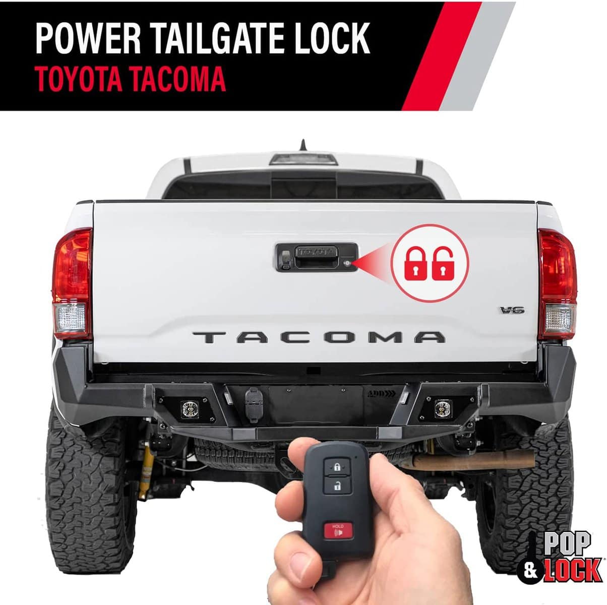 Toyota Tacoma Pop & Lock Power Tailgate Lock