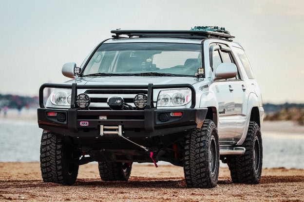 4th Gen Toyota 4Runner with Modded Front Bumper