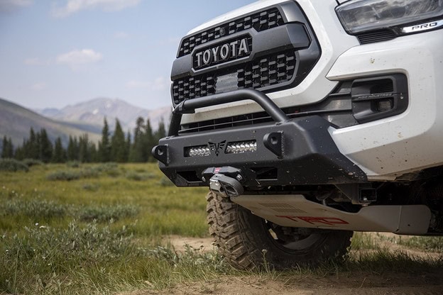 Victory 4x4 tacoma front winch bumper