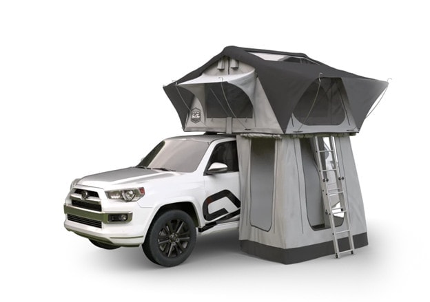 CVT Denali rooftop tent on a Toyota 4Runner