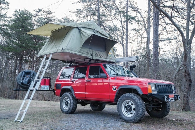 Jeep Cherokee XJ cheap overlanding vehicle