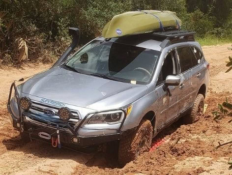 Subaru Outback budget overland rig