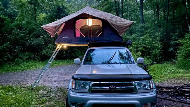 Toyota 4runner budget overlanding build