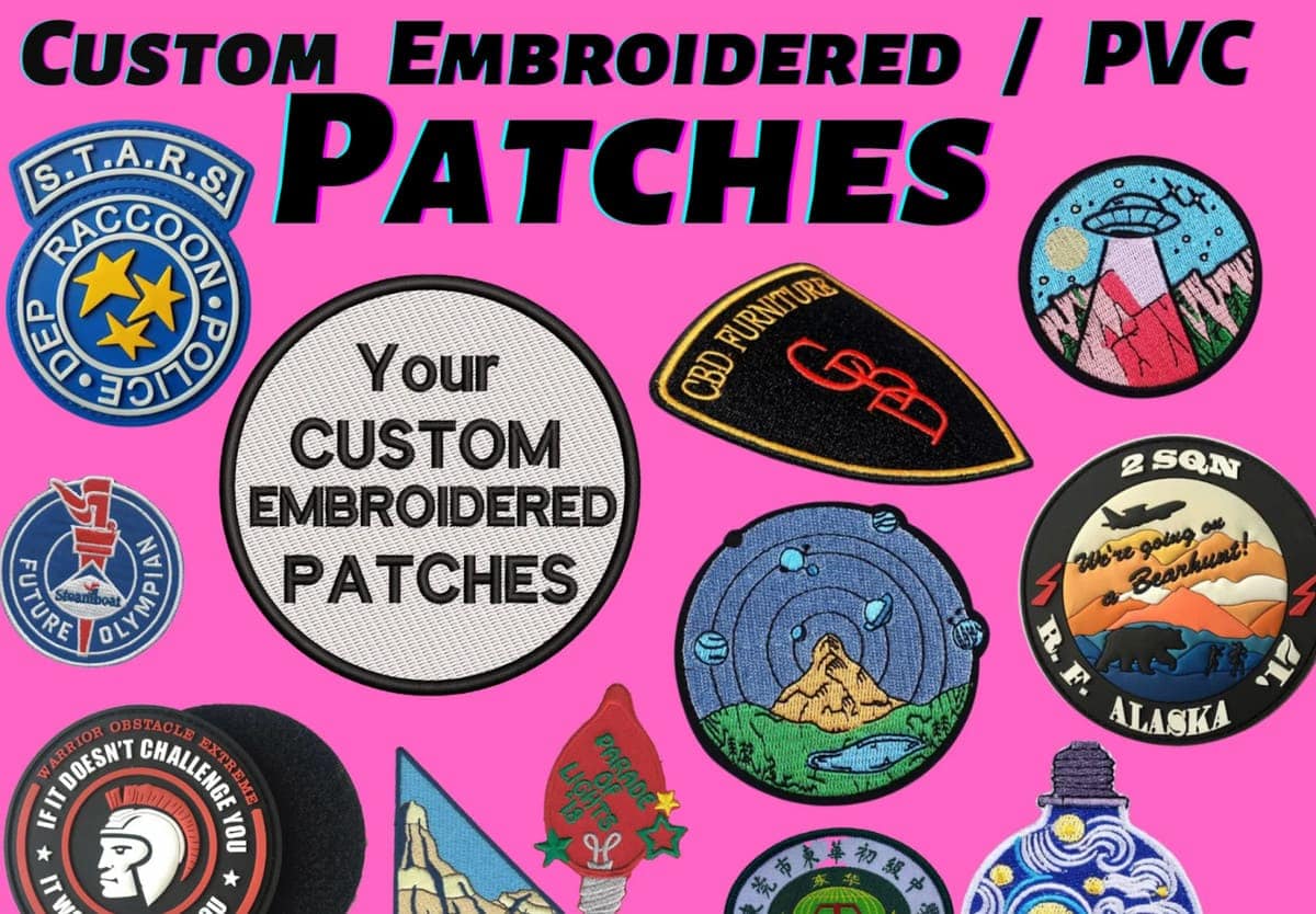 Customembroiderydigi custom patches