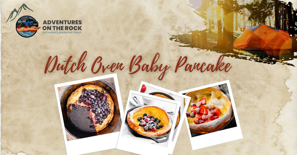 Dutch oven baby pancakes