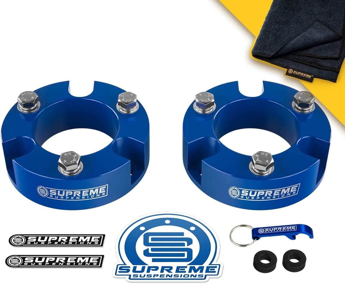 Supreme suspensions front end coil-over suspension spacers