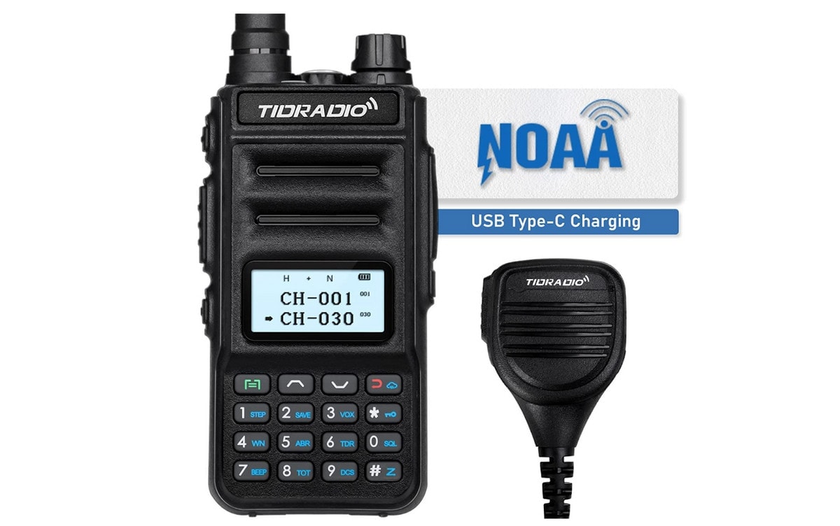 Tidradio td-h5 gmrs radio