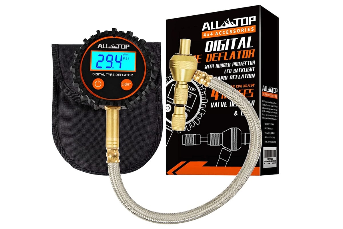 All-top digital tire deflator kit