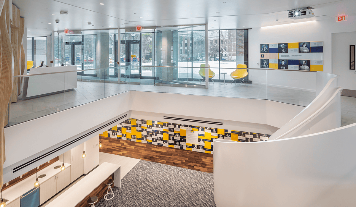 Alumni Center Lobby - After