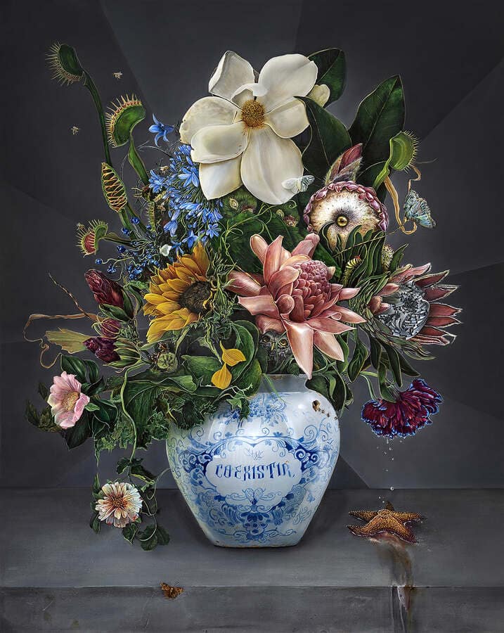 Nicole Sánchez Ilzenhöfer - Still Life Painting - 1