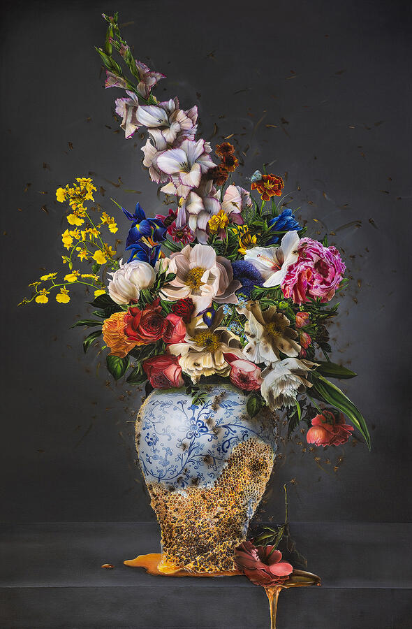 Nicole Sánchez Ilzenhöfer - Still Life Painting - 2
