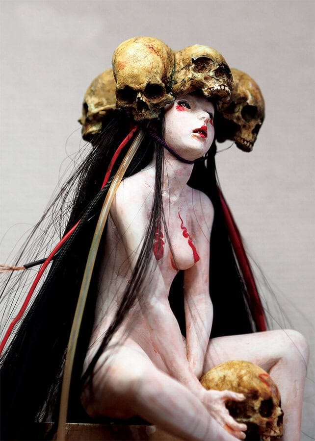 Tokyo Jesus - Figurative Sculpture - 14