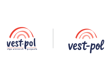 Projekt logo Vest-Pol – nowoczesne odświeżenie identyfikacji wizualnej