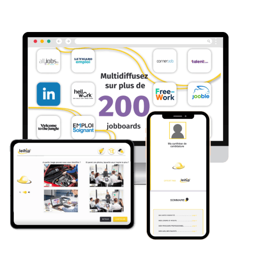 Leihia ATS de nouvelle génération, logiciel de recrutement