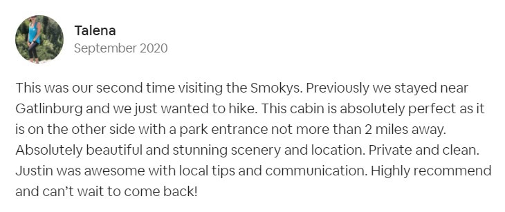 Avada Properties Pigeon Forge cabin review