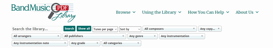 BandMusic PDF Library Klaviernoten