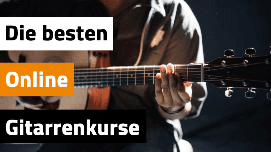 Die besten Online Gitarrenkurse in 2025 im Vergleich