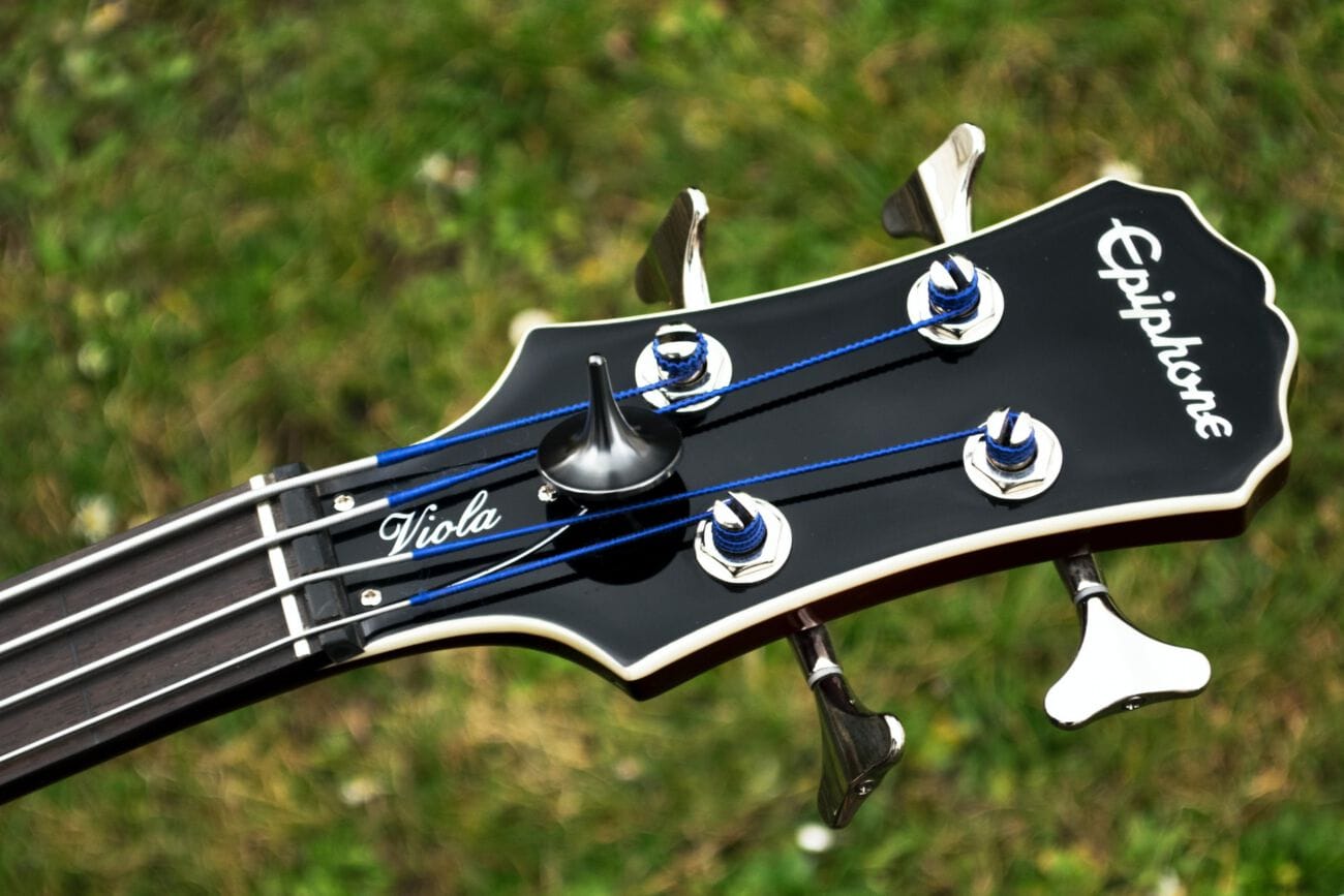 Der Fretless Bass von Epiphone