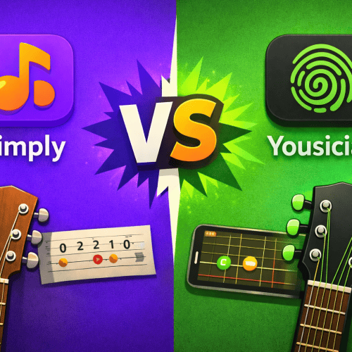 Simply Guitar oder Yousician? Welche Gitarren-App lohnt sich 2026 wirklich?