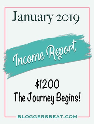 January 2019 Income Report