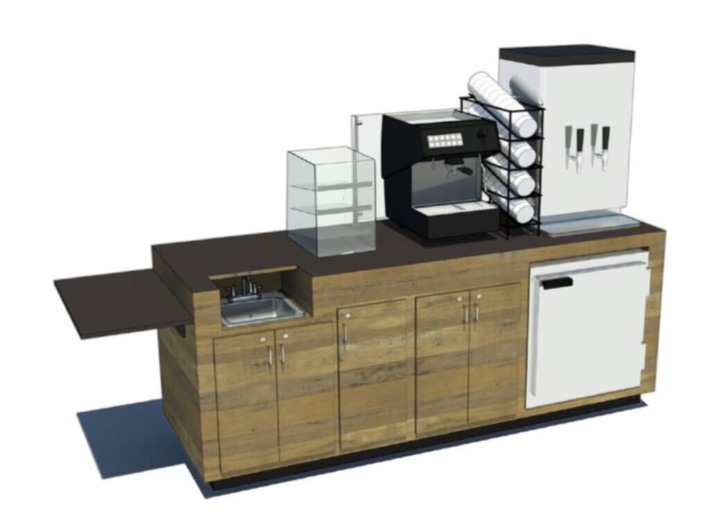 *countertop items not included