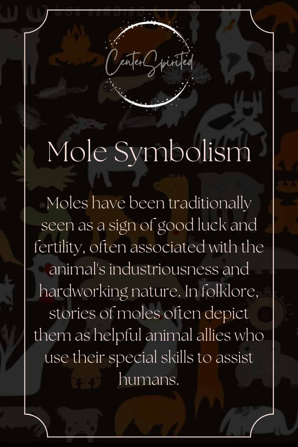 mole symbolic meanings