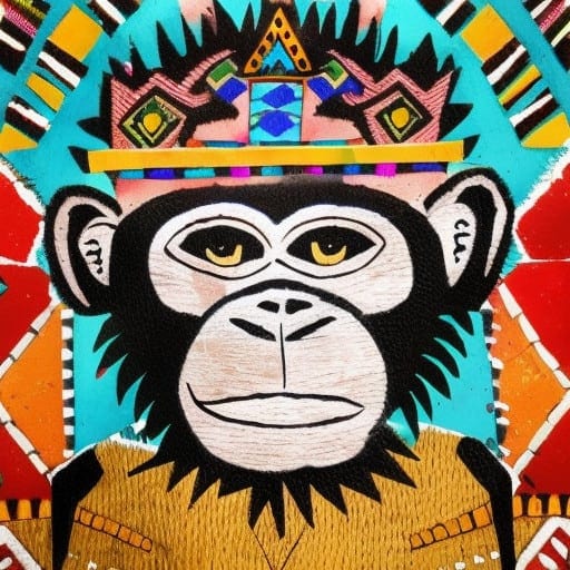 aztec style monkey king