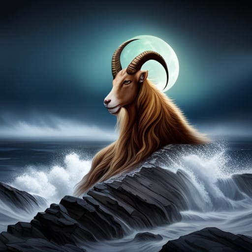 sea goat capricorn symbol