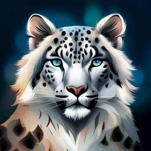 Capricorn Snow Leopard Spirit Animal
