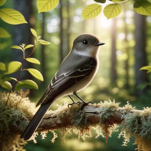 Eastern Phoebe in its natural habitat