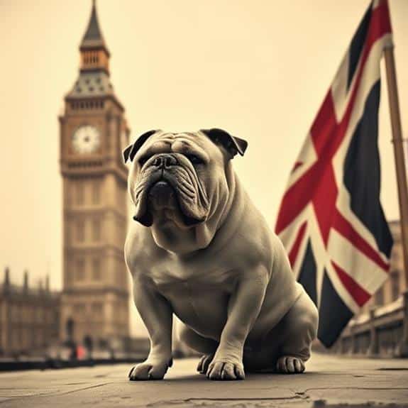 bulldog symbolism historical origins
