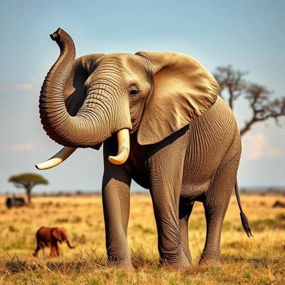 gentle giants elephants strength