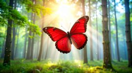 🦋The Red Butterfly Meaning: A Gentle Reminder of God’s Transforming Grace