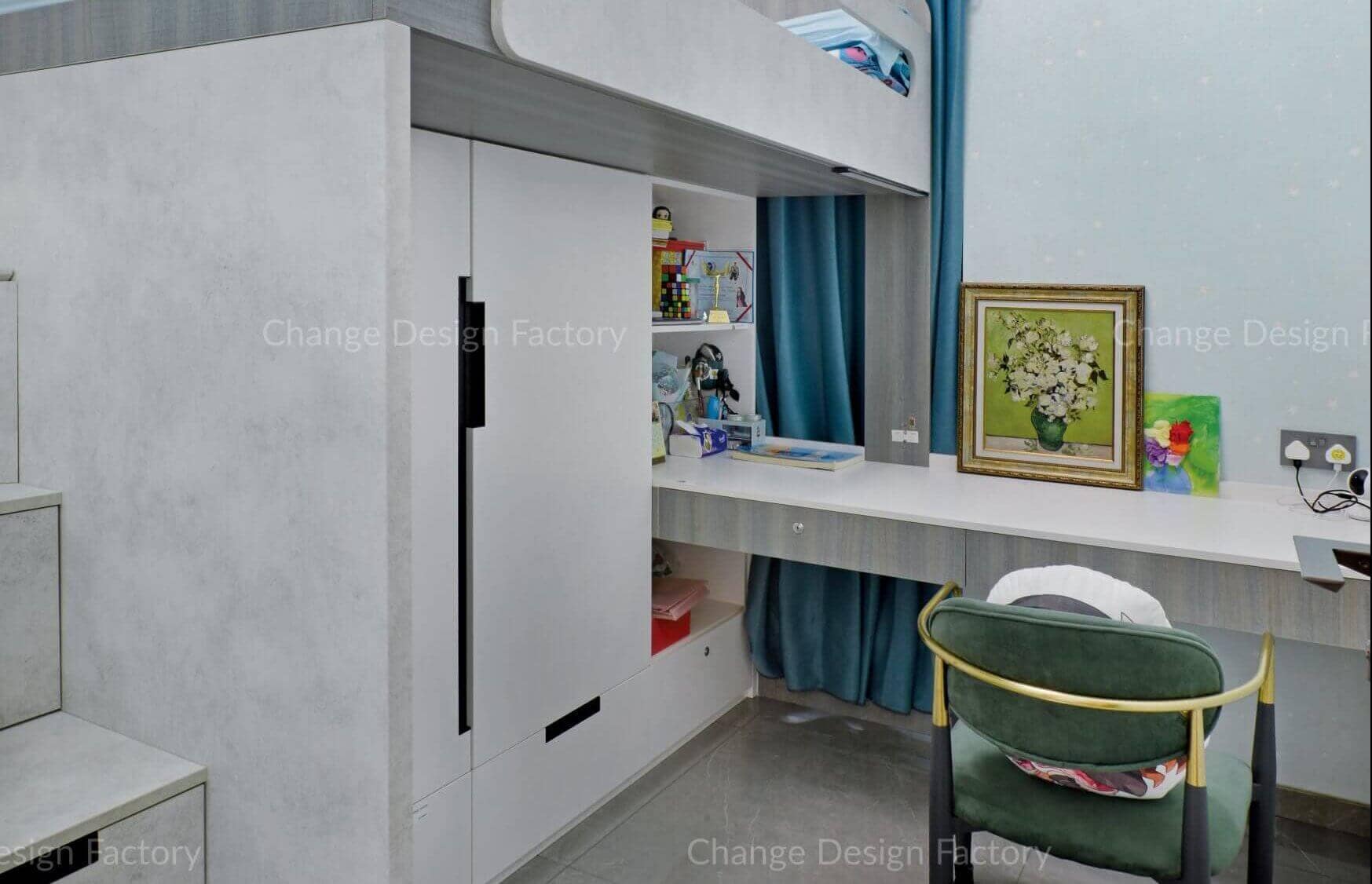 Change Design Factory 傢俬廠 皇府山室內裝修設計