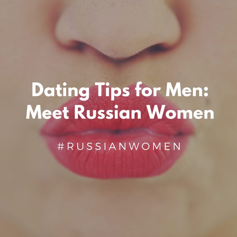 Red lips close-up – dating tips for meeting Russian women