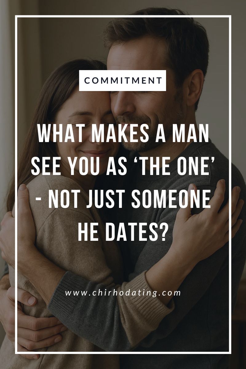 what makes a man see you as the one,