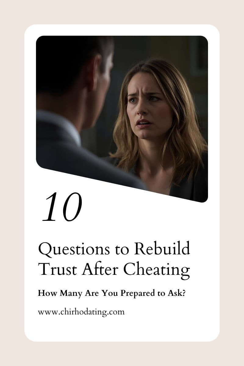 blog cover of questions to rebuild trust after cheating,
