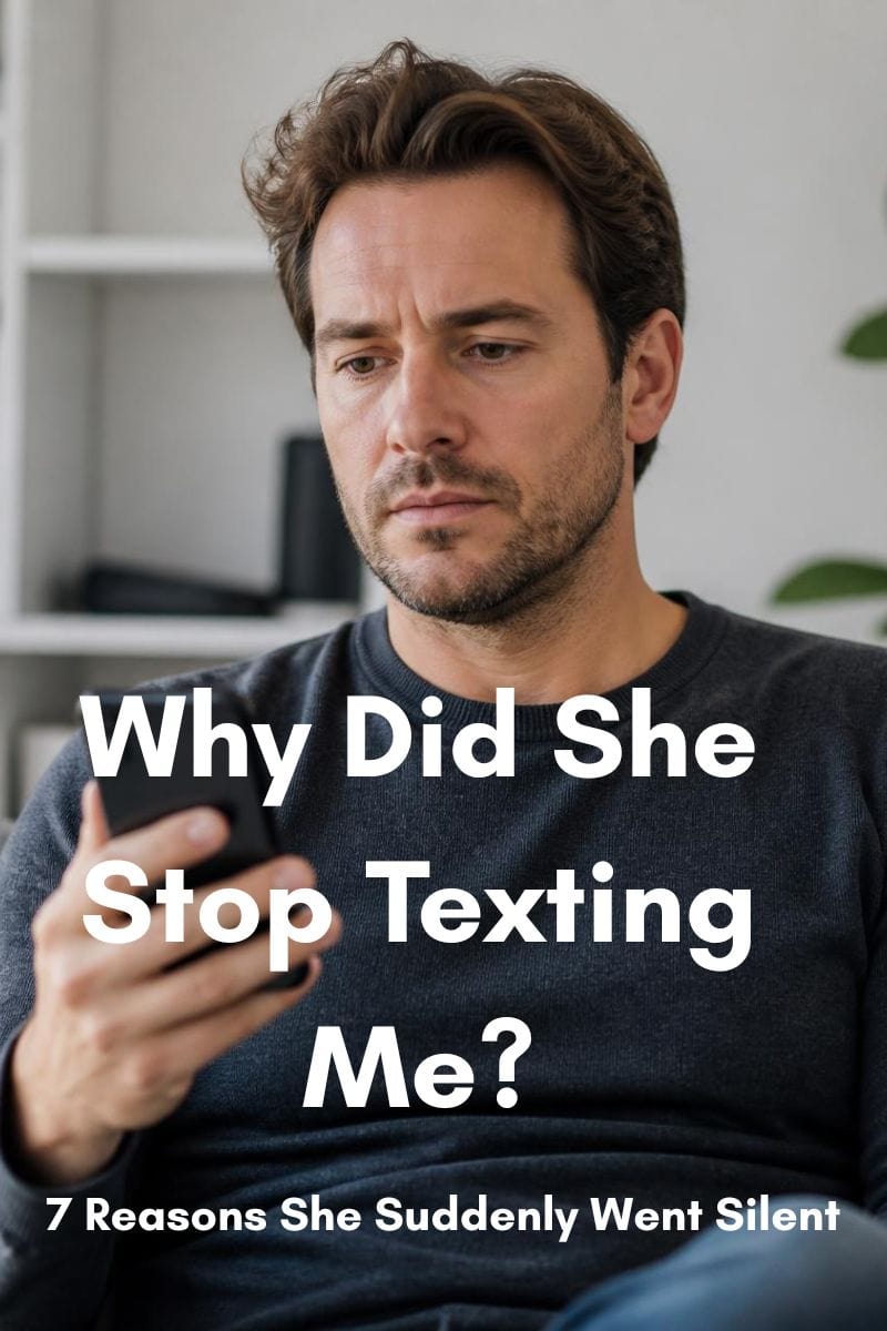 man looking at his phone and wondering why she doesn't texted him,