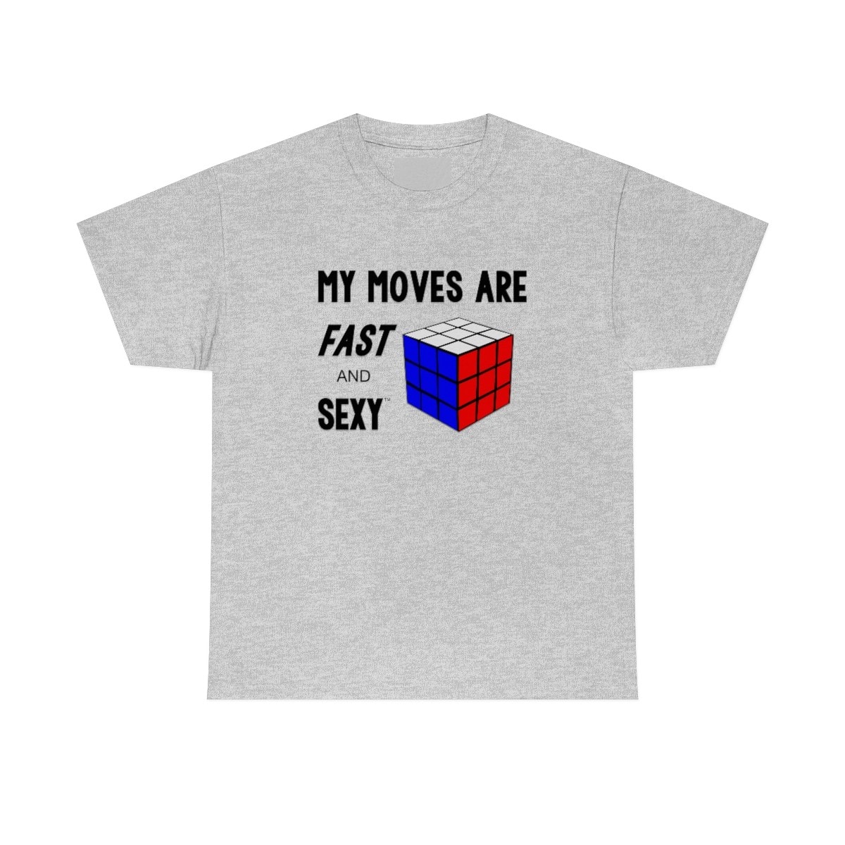 My Moves are Fast and Sexy (Adult Sizes) - Rubik's Cube T-Shirt - Image 7