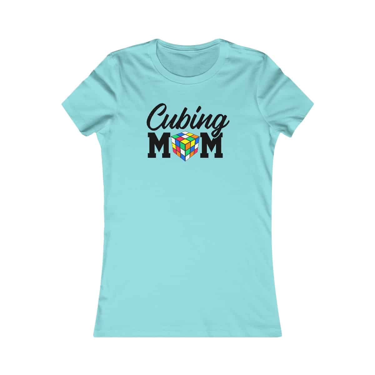 Rubik's Cube T-shirt Cubing Mom Scrambled