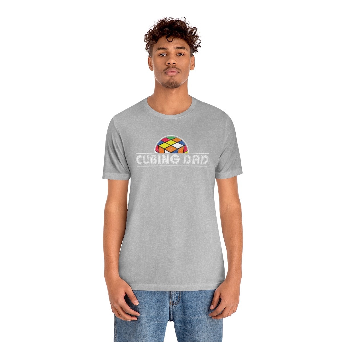 Cubing Dad - Rubik's Cube Shirt (Adult Sizes) - Soft Cotton T-Shirt - Image 13