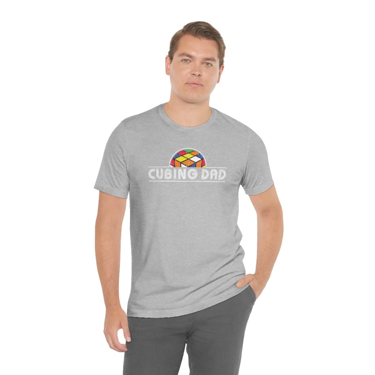 Cubing Dad - Rubik's Cube Shirt (Adult Sizes) - Soft Cotton T-Shirt - Image 15