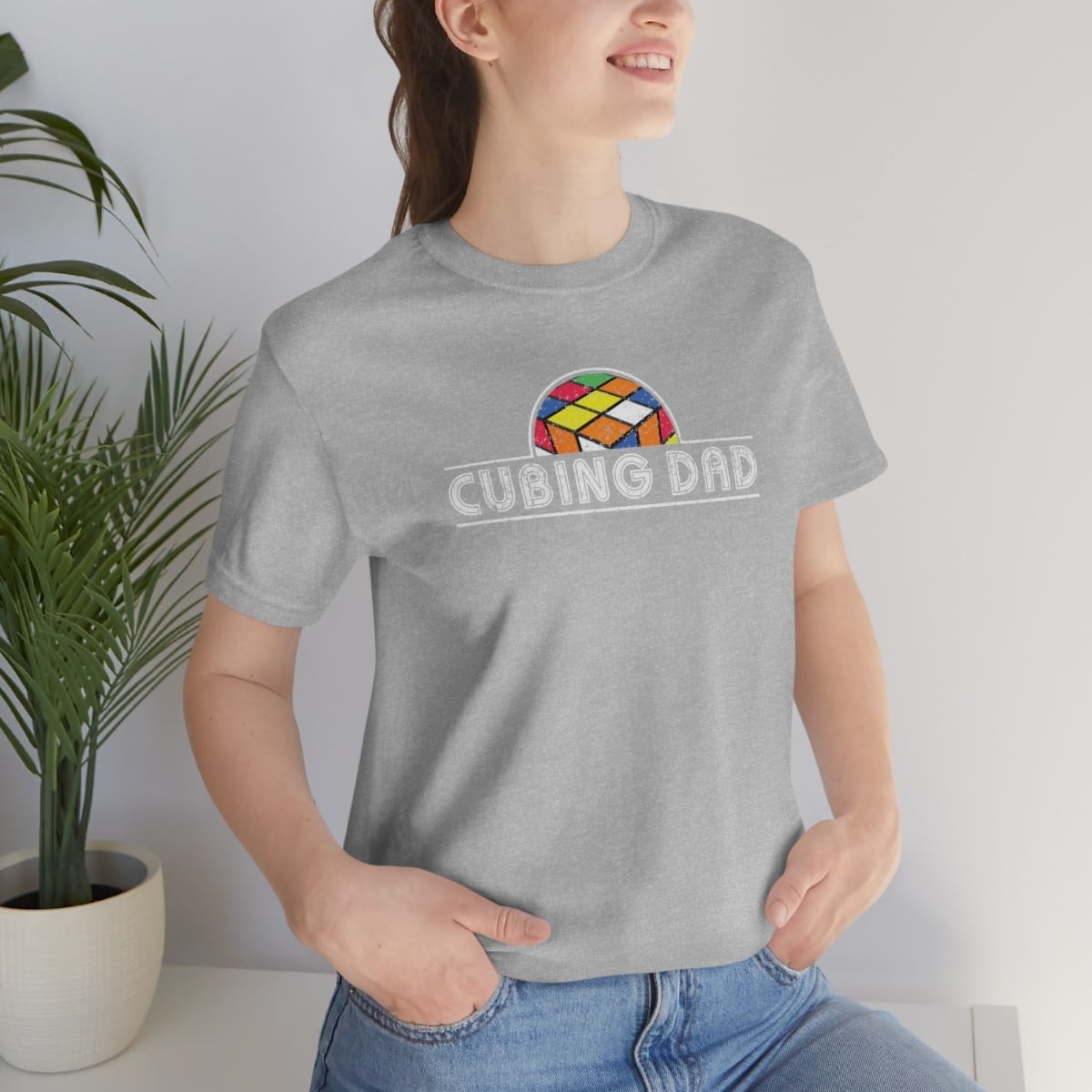 Cubing Dad - Rubik's Cube Shirt (Adult Sizes) - Soft Cotton T-Shirt - Image 16