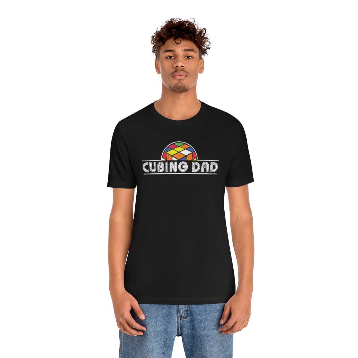 Cubing Dad - Rubik's Cube Shirt (Adult Sizes) - Soft Cotton T-Shirt - Image 7